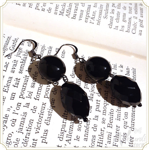 ブラックサーカス シャンデリアピアス