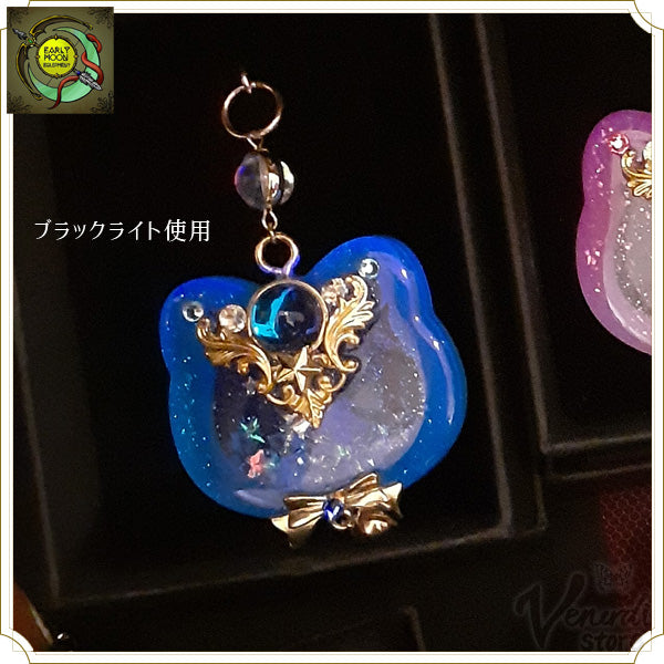 Jewel Cat Amulet(サファイア)