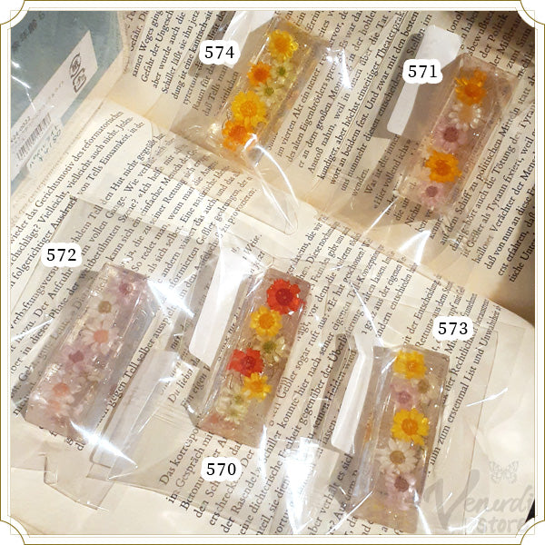 花手水の箸置き