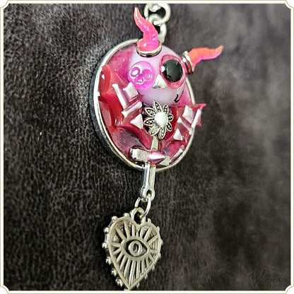 悪魔のネックレス 3 ピンク