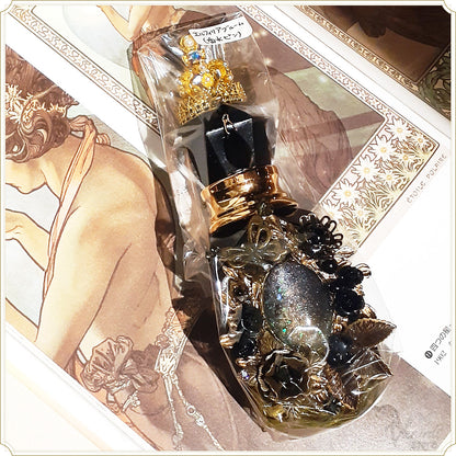エルフィリア・ブルーム（香水瓶・黒～黄）