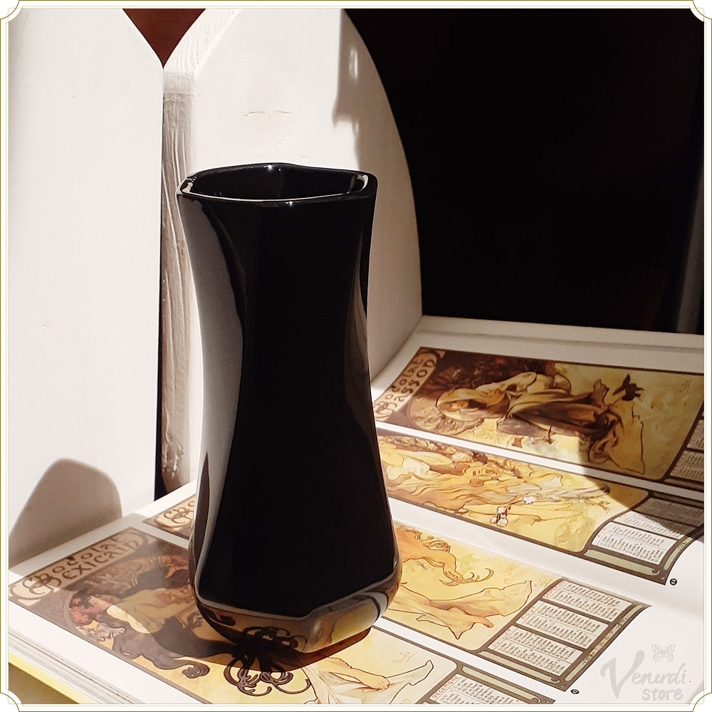 花瓶 BLACK 瓶 黒 ファンタジー ゴシック インテリア 花器 フラワー