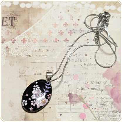 和柄 ネックレス（桜）