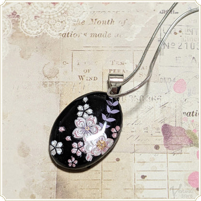 和柄 ネックレス（桜）