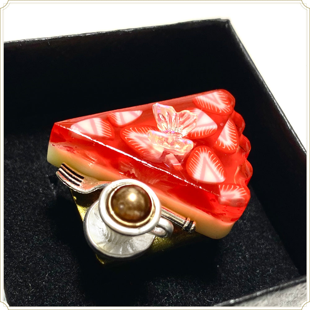 いちごカスタードケーキ リング