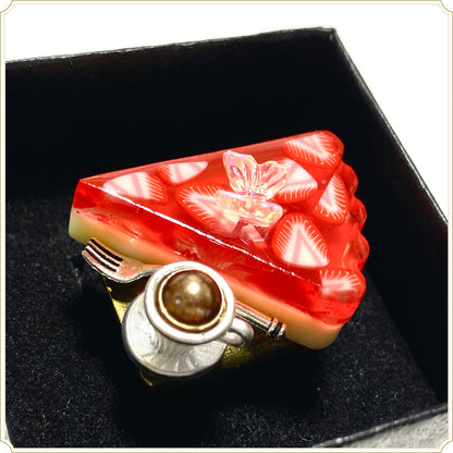 いちごカスタードケーキ リング