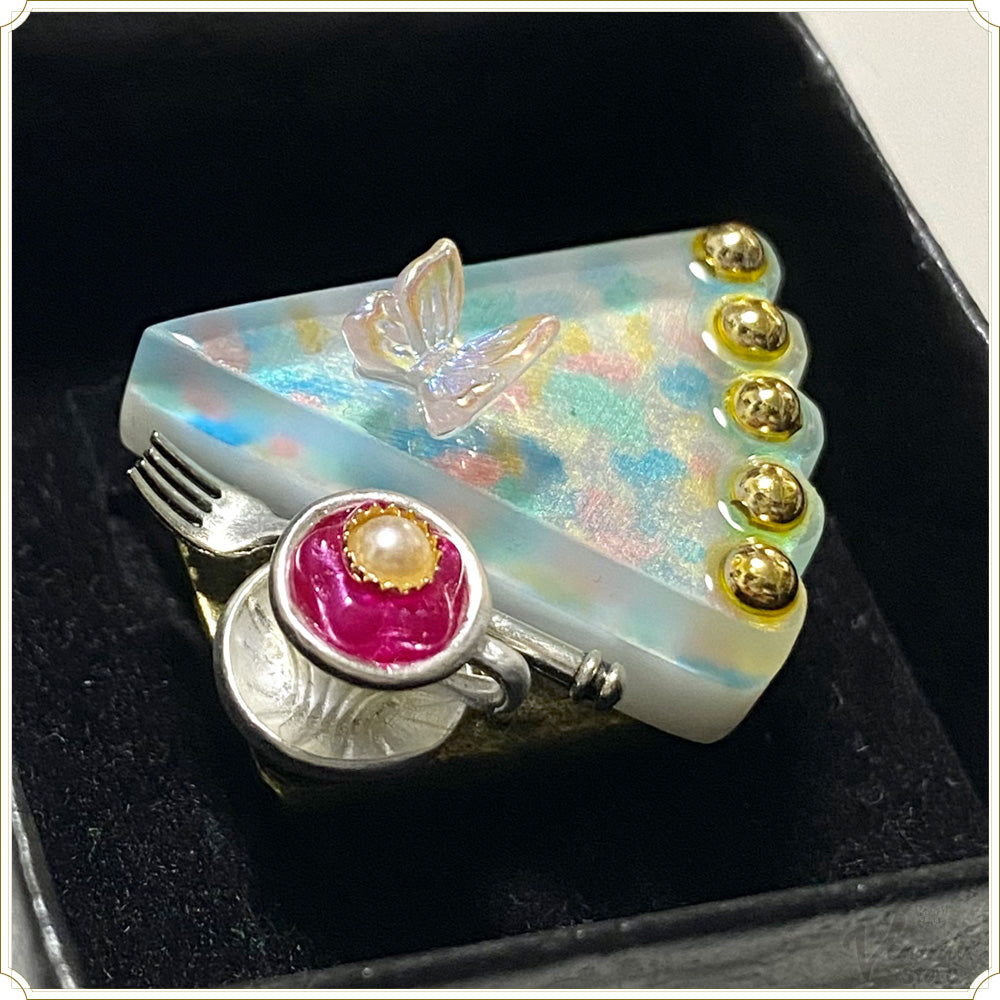 カラフルケーキ　リング　②
