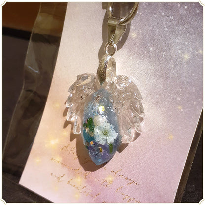 水羽結晶のキーホルダー