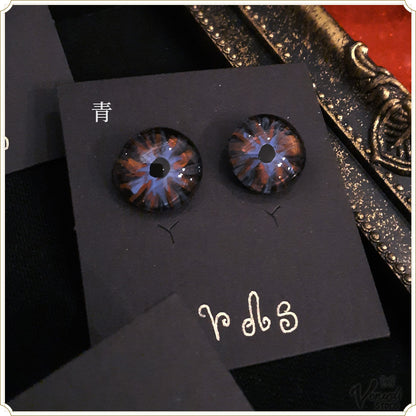 瞳のピアス（青・赤）