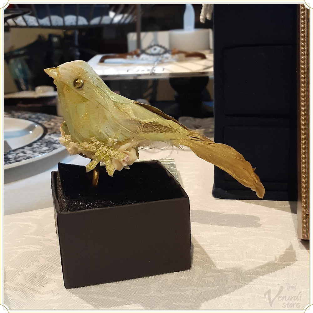 鳥 リング