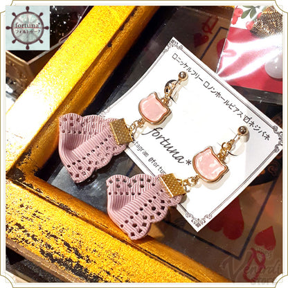 にゃんこ舞踏会イヤリング&ピアス