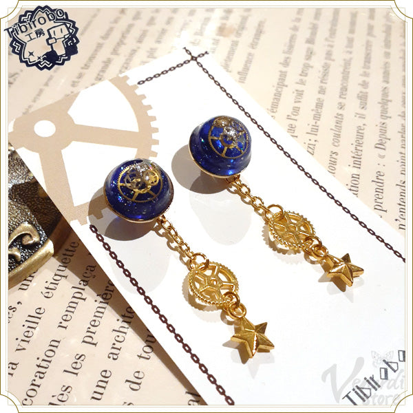 ピアス（ブルー）