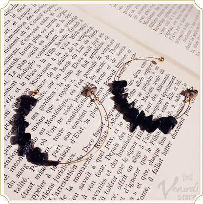 ブルーサンド フープピアス