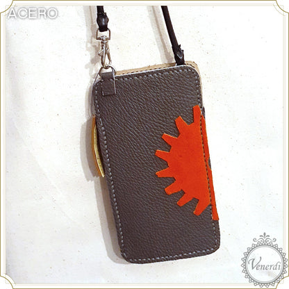 歯車スマホポシェット