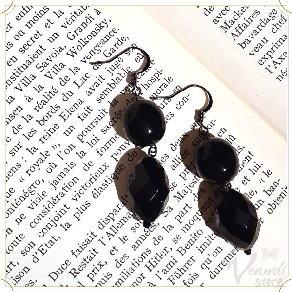 ブラックサーカス シャンデリアピアス