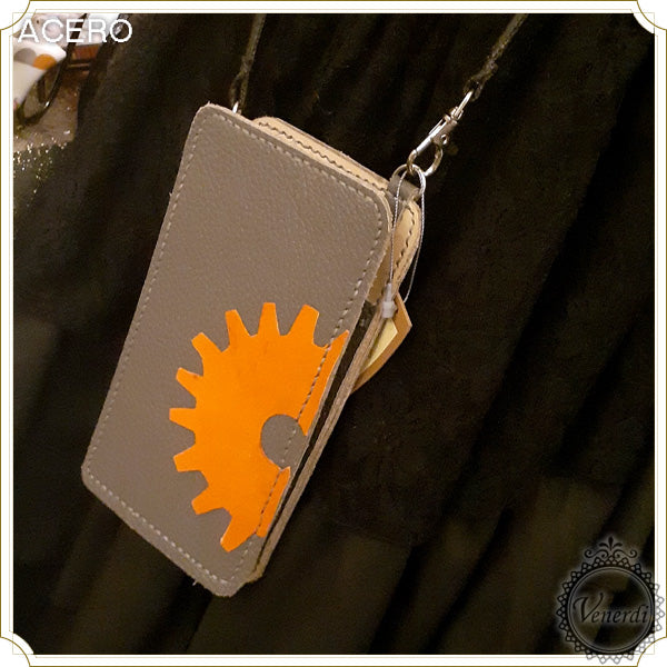 歯車スマホポシェット