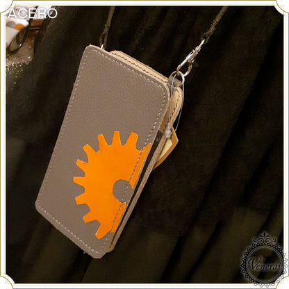 歯車スマホポシェット