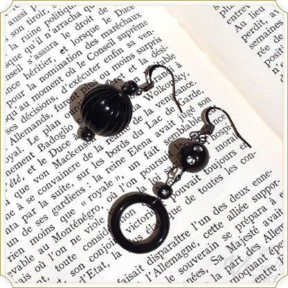 ブラックサーカス アシンメトリーピアス