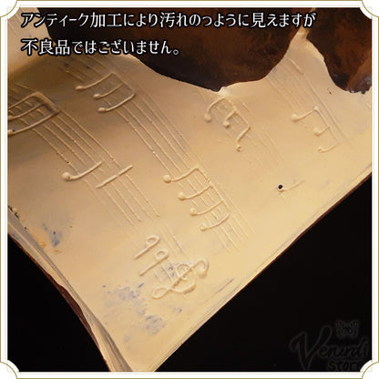 バイオリン テーブルクロック　時計装飾品
