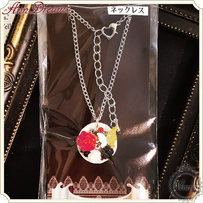 Butterfly's Rosarium ネックレス