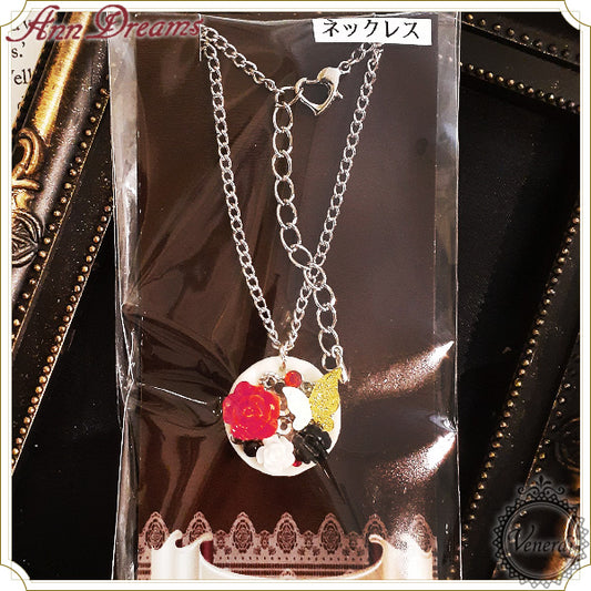 Butterfly's Rosarium ネックレス
