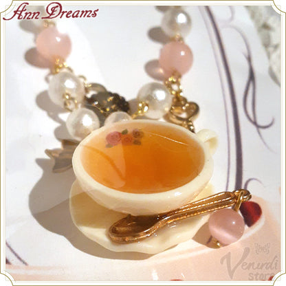 ティーパーティーネックレス Deluxe・°:*:°