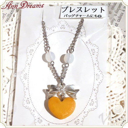 ハートクッキーブレスレット