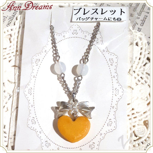 ハートクッキーブレスレット