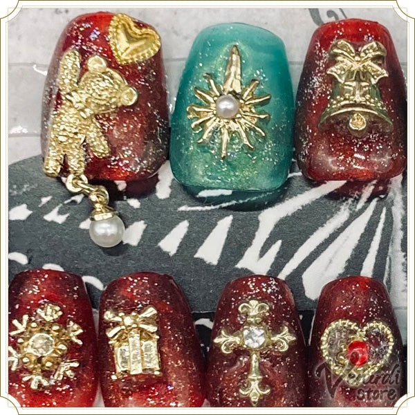 聖夜の祭壇-Altar od Noel-ネイルチップ全サイズset