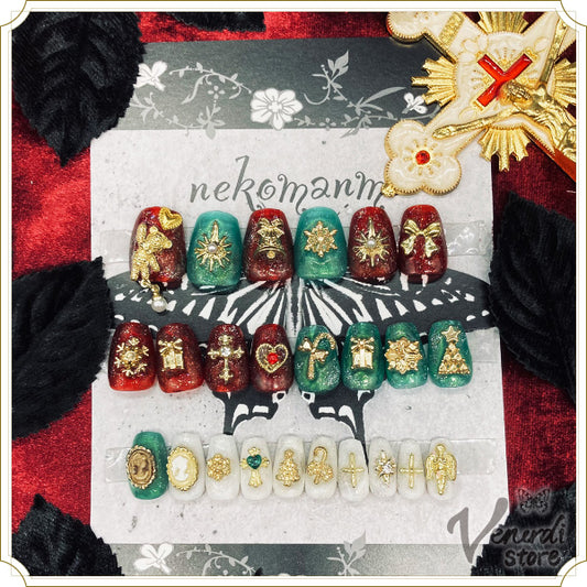 聖夜の祭壇-Altar od Noel-ネイルチップ全サイズset