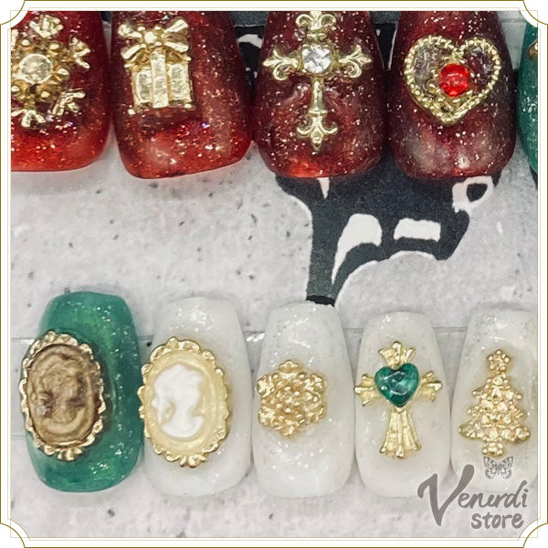 聖夜の祭壇-Altar od Noel-ネイルチップ全サイズset
