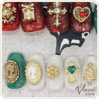 聖夜の祭壇-Altar od Noel-ネイルチップ全サイズset