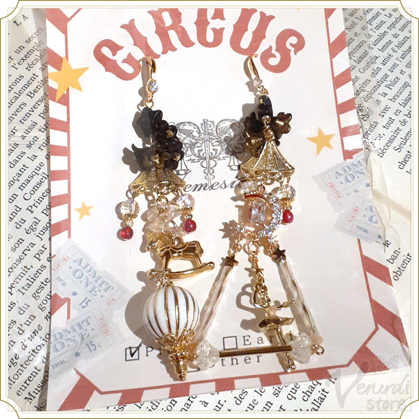 花形スター（ピアス,18k）