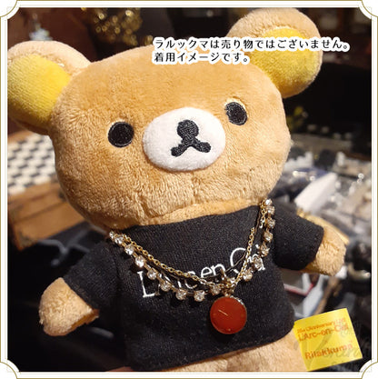 アリス風時計モチーフブレスレット ゴールド