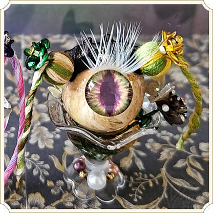 目玉人形 キーホルダー“ザラーメ”