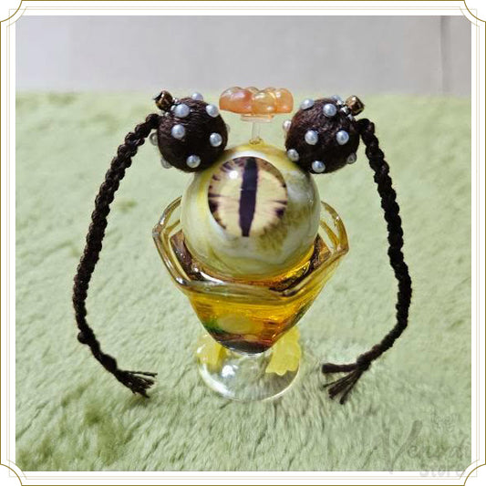 目玉人形 置物“シメジエル”