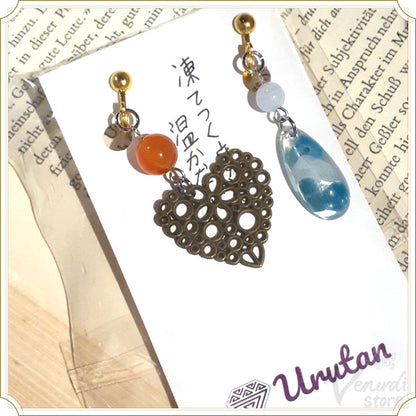 凍てつく魔法と温かな心（カーネリアン・ブルーレースアゲート・ムーンストーン・アパタイト）