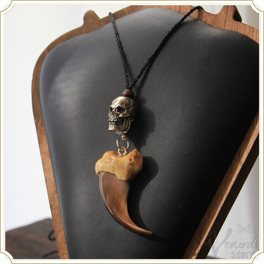 bear claw necklace -静かに寄り添う護り-ヒグマ シルバー