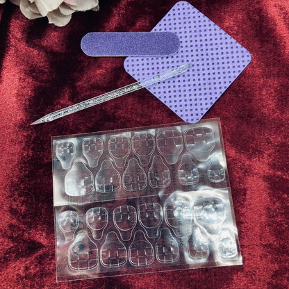 白龍ノ経典-Script of Purity-ネイルチップ全サイズset