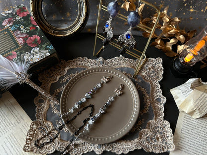 薄明～沈黙～（ステンレス）（マスク＆メガネチェーン）86cm