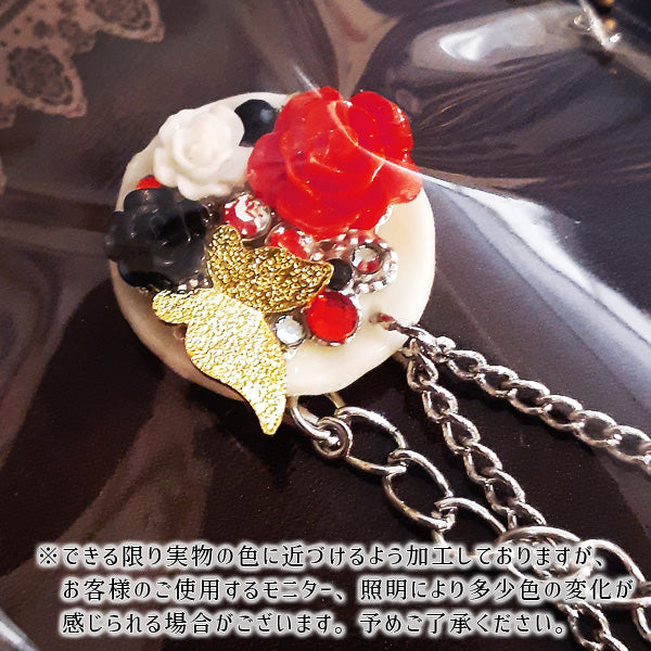 Butterfly's Rosarium ネックレス