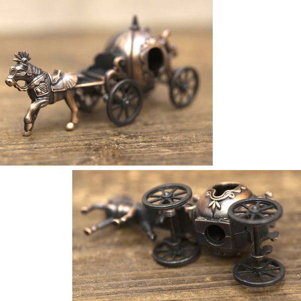 アンティーク 鉛筆削り かぼちゃ馬車 インテリア レトロ シャープナー